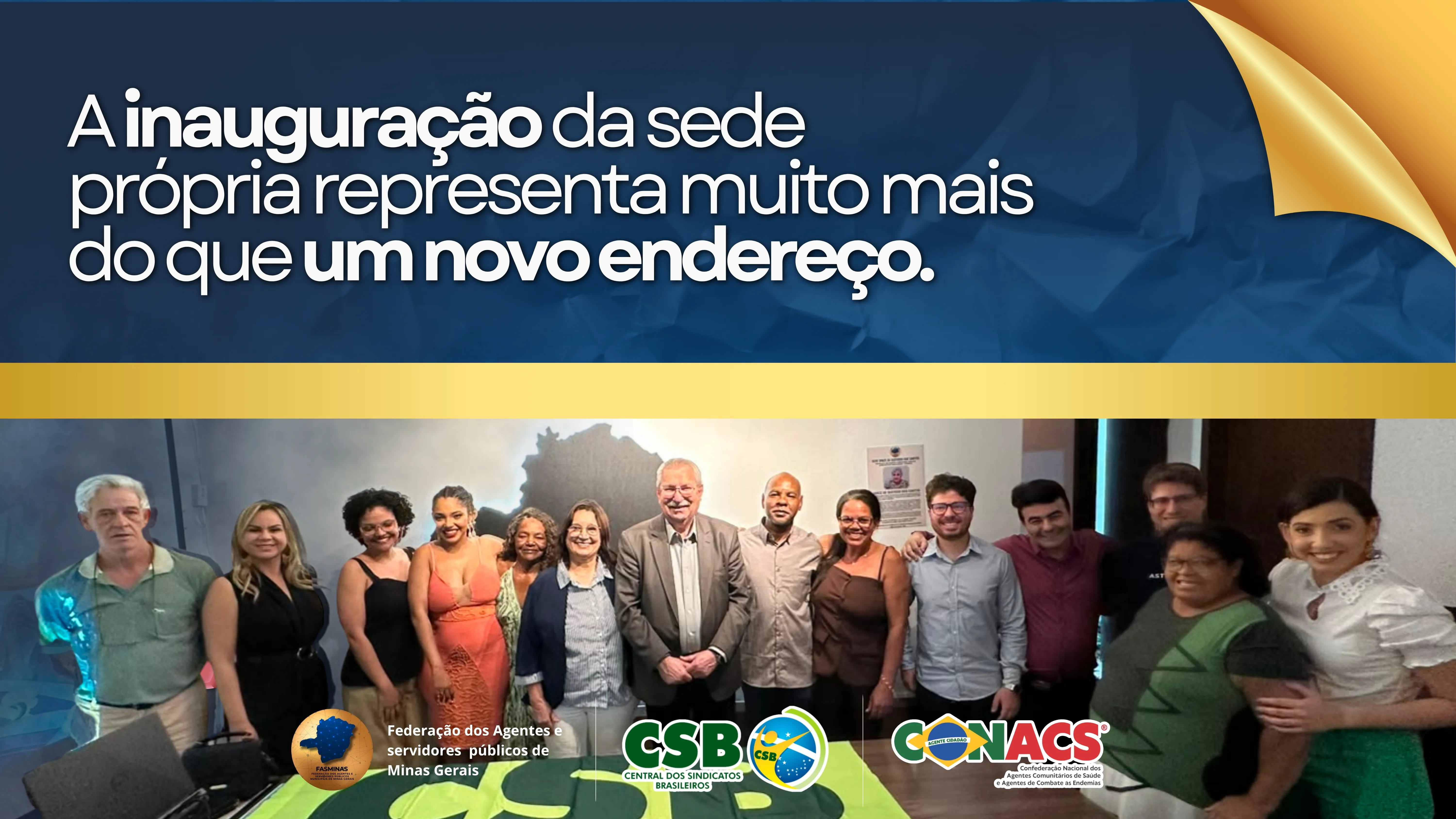 FASMINAS inaugura sede própria e consolida novo capítulo na defesa dos servidores públicos munici